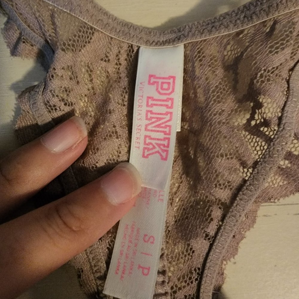 Victoria's Secret PINK Unlined Lace Bralette - Picture 12 of 12